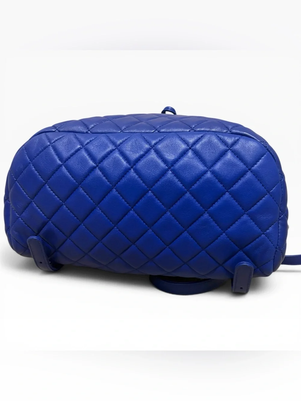 CHANEL Urban Spirit Large Backpack Royal Blue Quilted Lambskin 22 Series